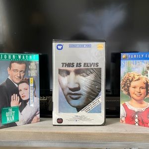 Three Vintage”The Good Old Days”VHS Tapes!! John Wayne Never opened.👍👍